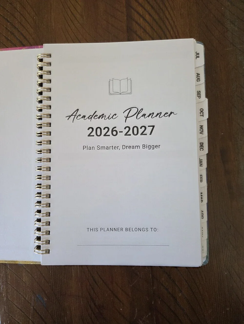 🎈2/$15 26-27 Academic Planner